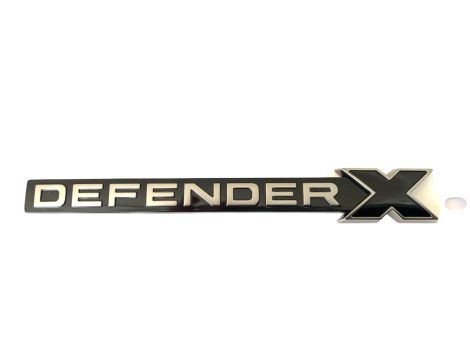 NEUE ORIGINAL-EMBLEM ABZEICHEN LAND ROVER DEFENDER - X DEFENDERX L8B2-001B40-CNB