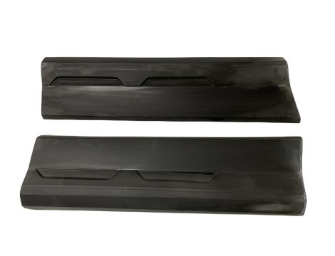 2X NEUE ORIGINAL TÜRLEISTEN HINTEN AUDI Q2 81A853970F 81A853969F