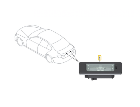 2X NEU OE LED KENNZEICHENLEUCHTE BMW M2 F22 E90 F30 F10 GT F34 M4 X1 X3 X4 X5 X6 7193293 - 5