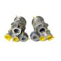 2X NEU OE TURBOLADER TURBO 2.9L TFSI AUDI RS4 RS5 A6 S6 A7 S7 PORSCHE PANAMERA CAYENNE 06M145702T - 06M145701T - 2