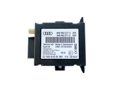 OE FERNBEDIENUNG + MODUL STANDHEIZUNG STEUERGERÄT WEBASTO AUDI A3 A6 A7 A8 Q5 Q7 Q8 4H0963271E 4H0963511C - 4