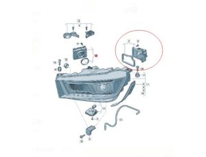 OE LED MODUL TAGESLICHT BLINKER FÜR MATRIX LINKS AUDI Q5 80A 80A998473C - image 2