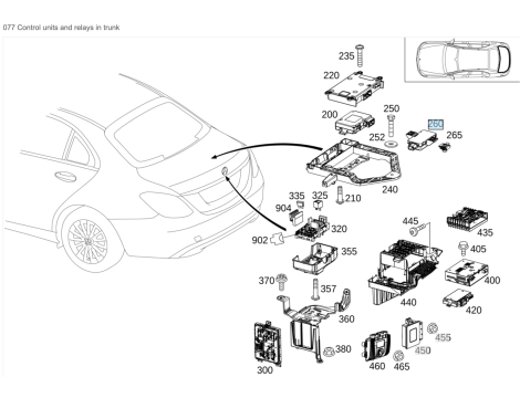 NEU OE MODUL STEUERGERÄT REIFENDRUCKSENSOR RDC SENSOR MERCEDES B-KLASSE W246 C-KLASSE W205 CLA W117 S-KLASSE W222 A0009006907 - 3