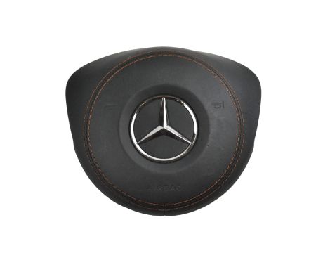 OEM AIRBAG LENKRAD SCHWARZ LEDER MERCEDES W205 AMG