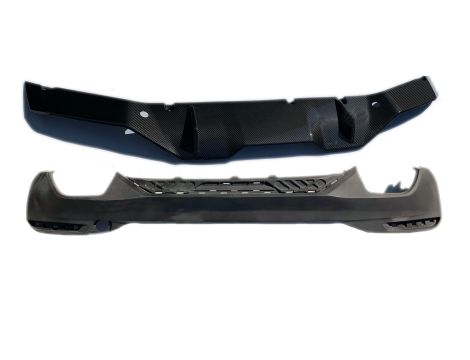 NEU OE HECKSPOILER SPOILER CARBON + STOSSSTANGENABDECKUNG BMW 5 G30 M-PERFORMANCE 51192412405 - 51122412413