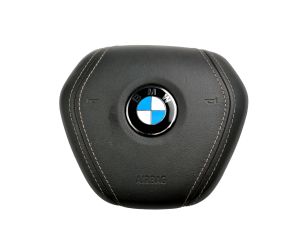 OE LENKRAD AIRBAG SCHWARZ LEDER BMW 5 G30 G31 7 G11 G12 32306876405