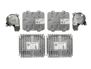 NEU OE SATZ MATRIX AUDI A7 / RS7 LED LÜFTER STEUERGERÄT MODUL 7PP941472K + 8V0907463A , 9MN011184-04 + 4H0941329A