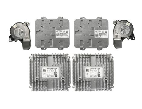 NEU OE SATZ MATRIX AUDI A7 / RS7 LED LÜFTER STEUERGERÄT MODUL 7PP941472K + 8V0907463A , 9MN011184-04 + 4H0941329A