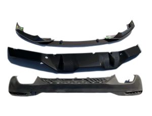 NEU OE CARBON KOMPLETT STOSSSTANGENABDECKUNG + HECKDIFFUSOR + FRONTSPOILER BMW 5 G30 51112414135 - image 2