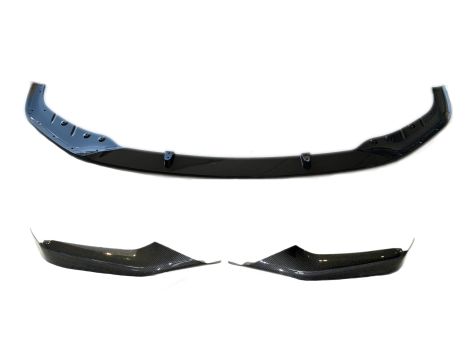 NEU OE CARBON KOMPLETT STOSSSTANGENABDECKUNG + HECKDIFFUSOR + FRONTSPOILER BMW 5 G30 51112414135 - 4