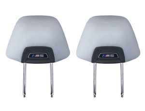 2X NEU OE LEDER KOPFSTÜTZE M5 SILVERSTONE BMW M5 F90 G30 G31 8071313 - 52108071313