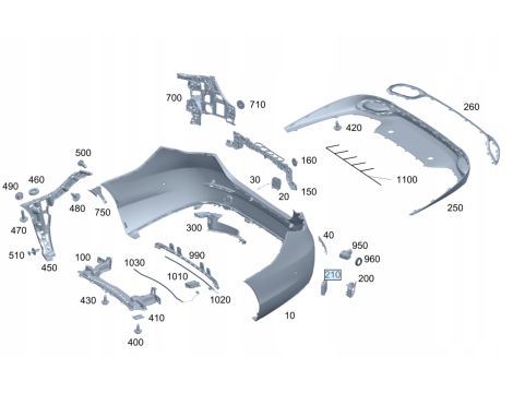 NEU OE SENSOR RADAR BLIND SPOT ASSIST SENSOR HINTEN MERCEDES C W206 S W223 W232 AMG SL 43 W254 GLC W295 EQE W297 EQS A0009000845 A0009003138 A0009004943 - 2