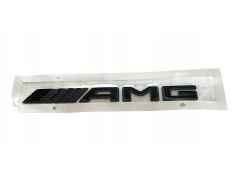 NEU OE AMG EMBLEM LOGO ABZEICHEN SCHWARZ MERCEDES CLA C117 GLA X156 W176 W203 W204 W205 GLE C292 W210 W211 W212 ML W166 GT 190