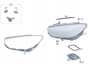 NEU OE LED TREIBER MODUL MERCEDES A W177 B W247 CLA W118 EQA W243 EQC W293 A2479002113 - image 2