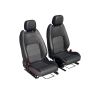 2X NEUE OE SITZE VORDERSITZE BELÜFTET SCHWARZ LEDER JAGUAR I-PACE X590 J9D3-14B719 - 2