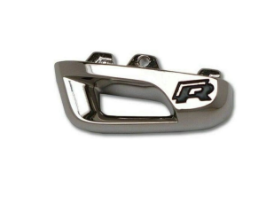 NEUE OEM SCHLÜSSELKAPPE R-LINE CHROM Schlüssel Emblem Deckel VW GOLF 7 T-ROC, POLO DESIGN 5G0959893B